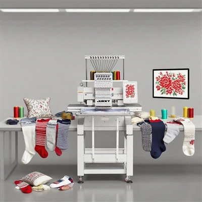 Single Head Computerized Multifunctional Embroidery Machine