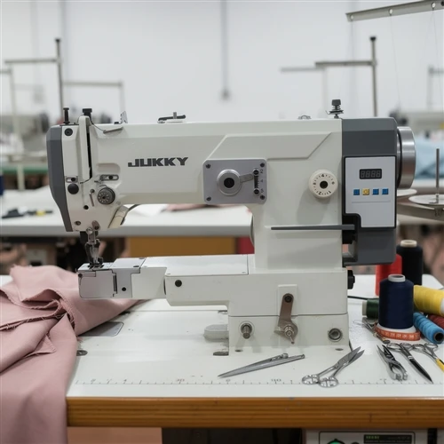 Industrial Double Needle Zigzag Sewing Machine