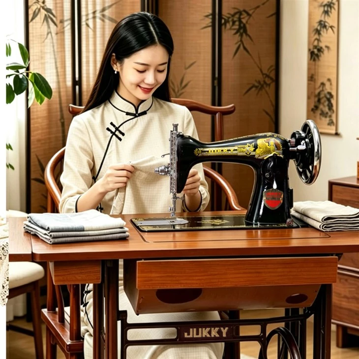 JA Classic Sewing Machine With Case